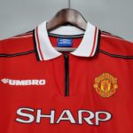 Retro long-sleeved 98_99 M-U home