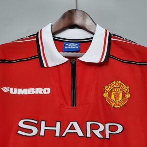 Retro long-sleeved 98_99 M-U home
