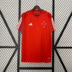 24_25 Cruzeiro Training Wear Red All sponsors