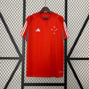 24_25 Cruzeiro Training Wear Red All sponsors
