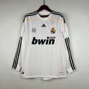 Retro Real Madrid 09_10 Long Sleeve Home