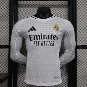 24_25 Player long sleeve Real Madrid home